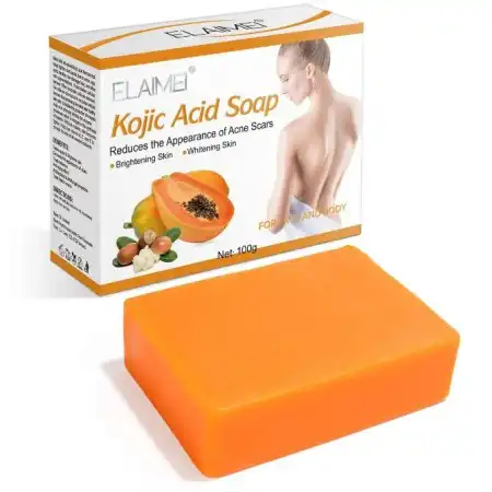 Papaya Elaimei Kojic Acid Soap for Face & Body 100g