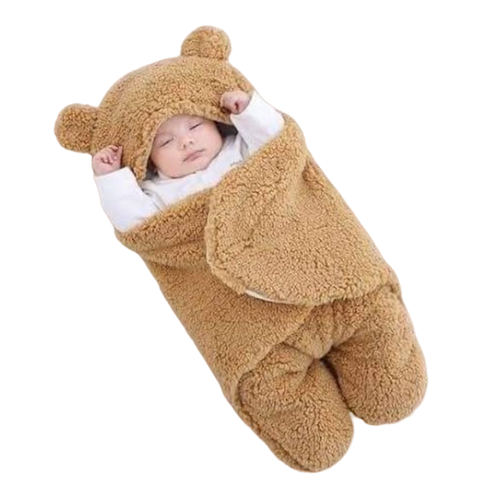 Original China Sleeping Baby Blanket - Brown