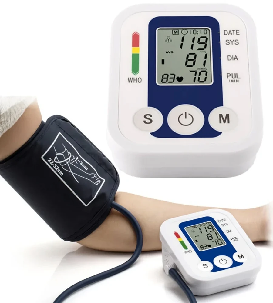 High Quality Digital Blood Pressure Monitor with Voice Function ( ৫ বছরের ওয়ারেন্টি)