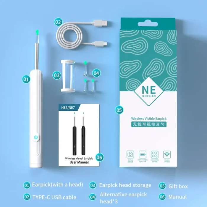 Wireless Smart Visual Ear Cleaner Tool