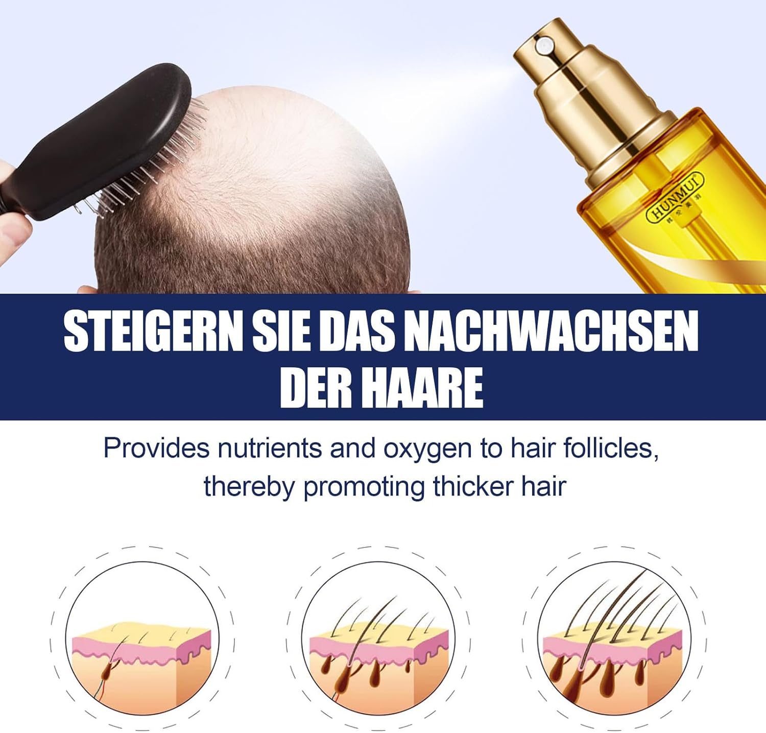 Hunmui All in One Hair Serum Spray