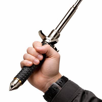 Aloy Body Silver Made in China Self Defense Stick (26Inch)